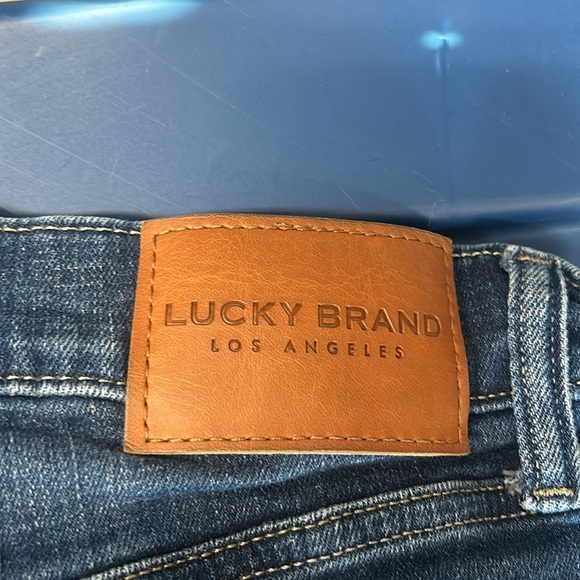 Lucky Brand Blue Skinny Jeans with Stretch - Picture 4 of 6